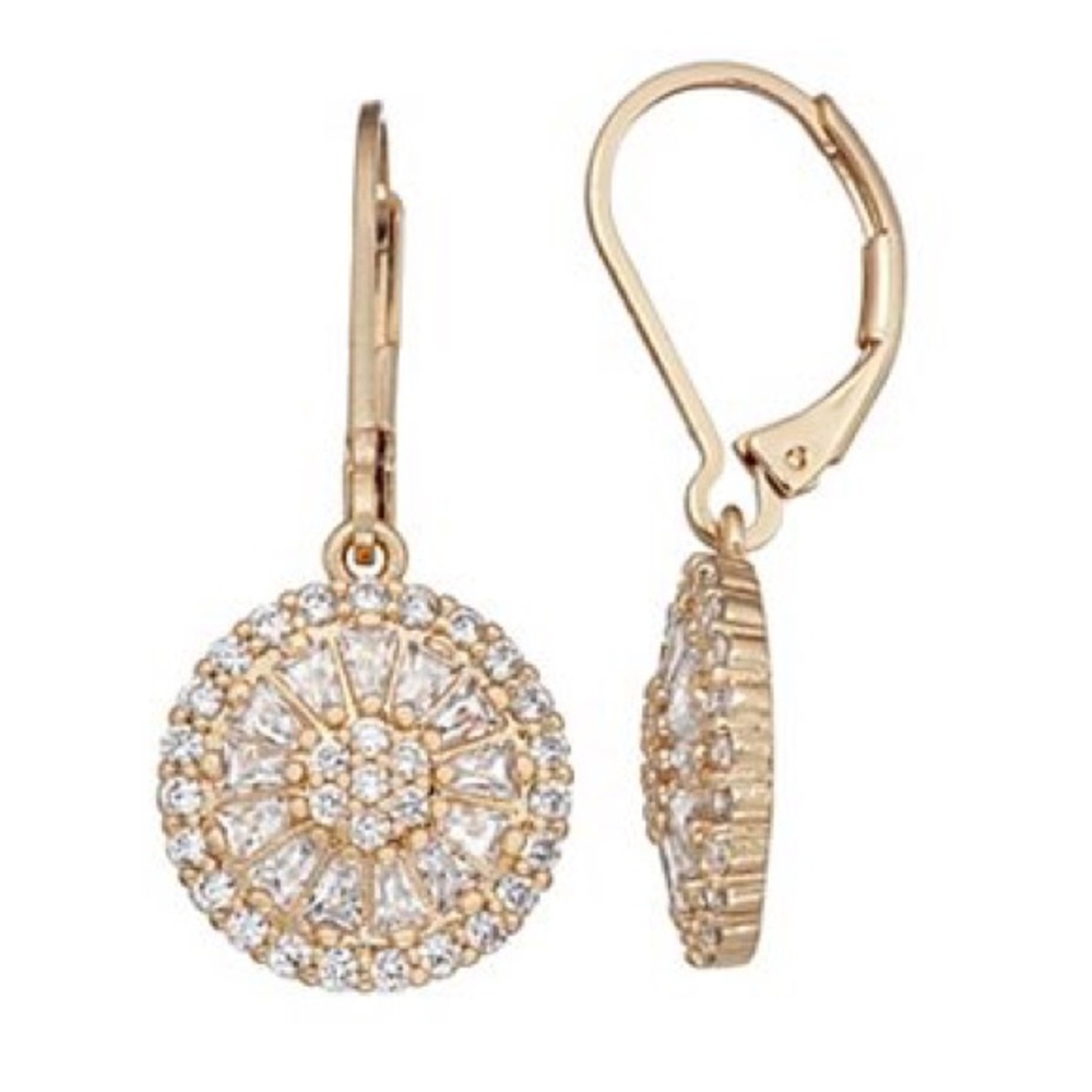 14K Gold Plated Made with Swarovski Crystals